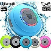 Altavoz De Ducha Led Bluetooth Resistente Al Agua
