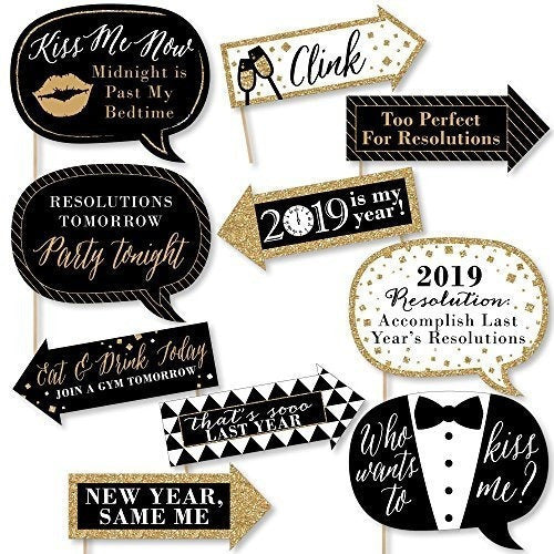 Divertida Víspera De Año Nuevo - 2018 Decoraciones De Fiesta
