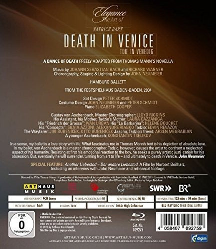 Neumeier: Muerte en Venecia [blu-ray]