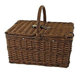 Cesta De Mimbre De Mimbre