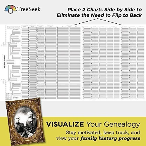 Formularios de genealogía en blanco
