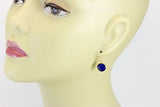 Pendientes De Lapislázuli De Oro De 14 K