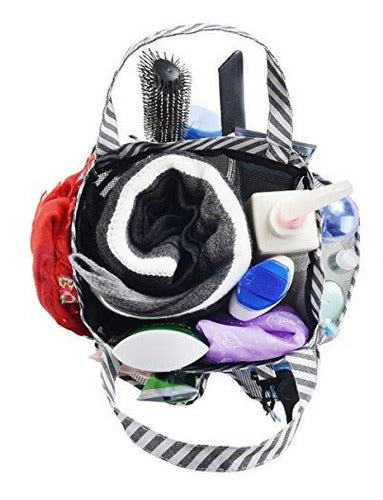 Bolso De Mano Para Ducha Compartimento Portátil Para El