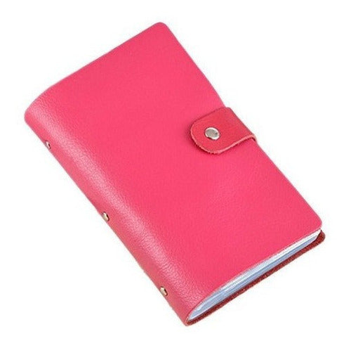 Tarjetero de cuero para tarjetas de crédito,