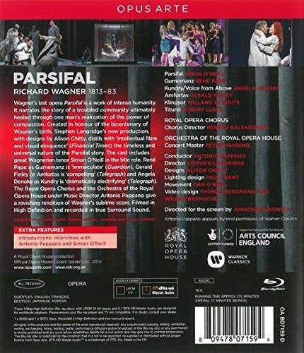 Wagner: Parsifal [blu-ray]