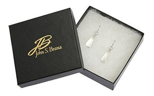 Mini Pendientes De Plata En Aluminio Plateado