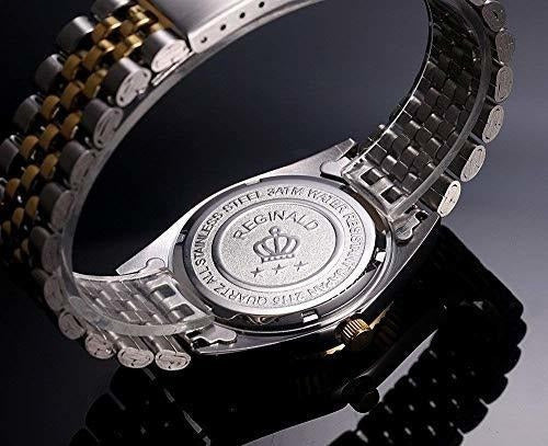 Reloj Para Mujer Oro Plata Acero Inoxidable Impermeable