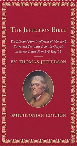La Biblia De Jefferson Edición Smithsonian La Vida