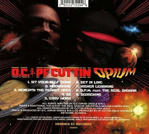 Opio, CD Audio