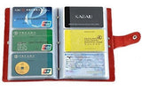 Tarjetero de cuero para tarjetas de crédito,