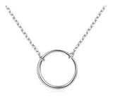 Collar de plata esterlina