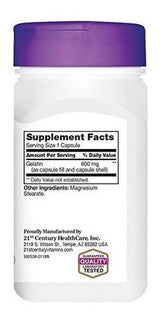 Gelatina 600 Mg, 100 Cápsulas