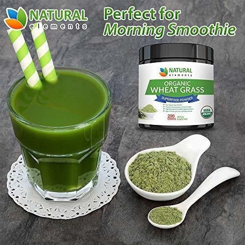 Polvo de pasto de trigo: Polvo De Pasto De Trigo Orgánico