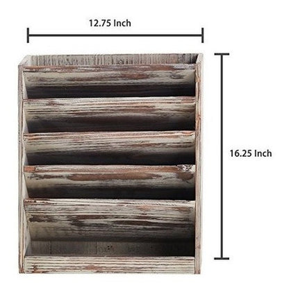 Organizador Archivador De Documentos De Madera