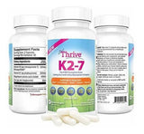 Just Thrive: Vitamina K2-7 - Suplemento Para La Salud