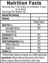 Sweetleaf Stevia Gotas De Agua Natural Kiwi De Fresa, 1.62