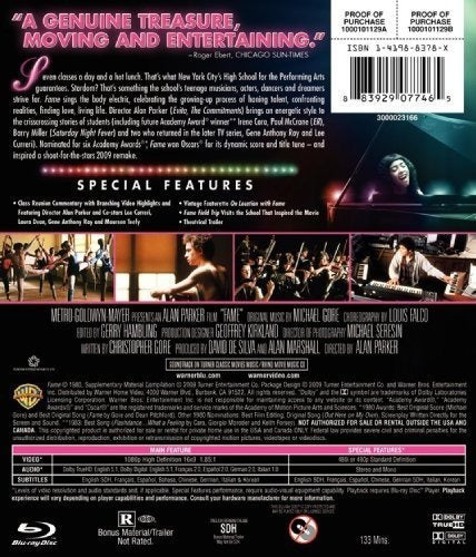 Fama: La Película Original [blu-ray]