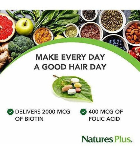 Natures Plus Ultra Hair - 120 Mini Tabletas
