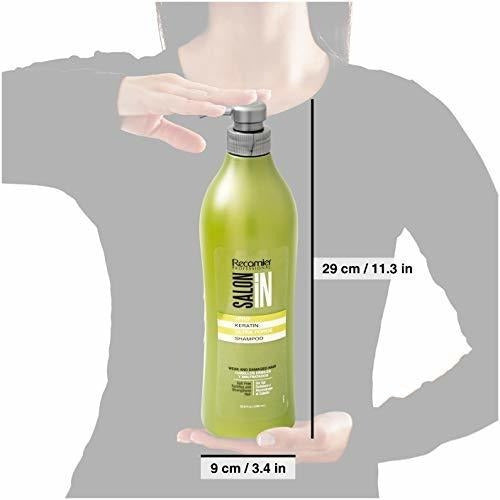 Recamier 34332 Champú de queratina Reparación de daños