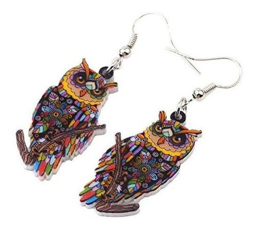 Pendientes Acrílico Arte tematico