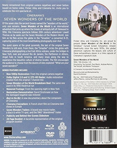 Las Siete Maravillas Del Mundo De Cinerama [blu-ray]