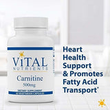 Vital Nutrients - Carnitine 500 Mg - Cardiovascular And Fat