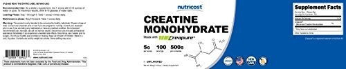Suplemento Creatina de Monohidrato 500 Gramos