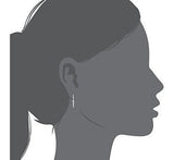 Pendientes Largos De Aro Y Triángulo