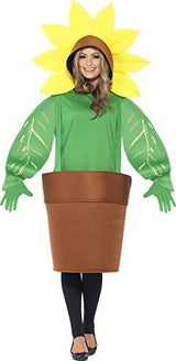 Disfraz De Girasol Unisex Adulto De Smiffys, Parte Superior