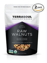Nueces Crudas Orgánicas De Terrasoul Superfoods, 2 Libras