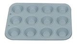 Fox Run 4465 Bandeja para Tartas Acanalada, 12 Tazas