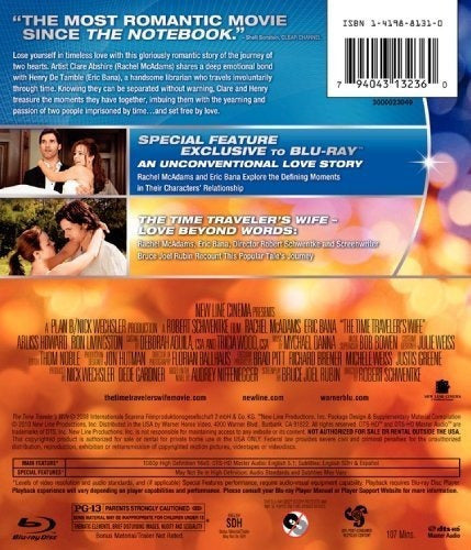 La esposa del viajero del tiempo [blu-ray]