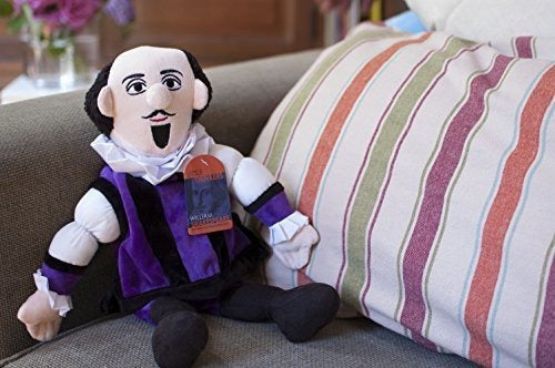 William Shakespeare - Muñeca Felpa para niños y adultos