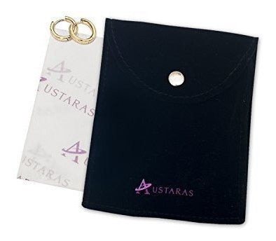 Aretes Tipo Argolla De Estilo Hawaiano De Austaras - Juego