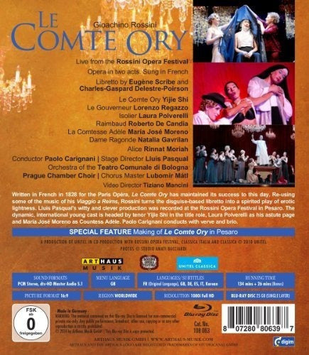 Rossini: Le Comte Ory [blu-ray]