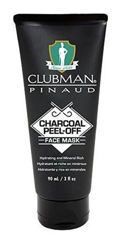 Mascarilla Facial Desprendible De Carbón Clubman Pinaud, 3