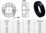 Collar De Eje Estilo De 5/8 Bore Double Split (0.63)