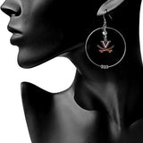 Pendientes de aro de 2 pulgadas para mujer