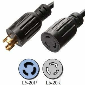 Coleman Cable 09023 12/3 Divisor Del Adaptador Del Cable