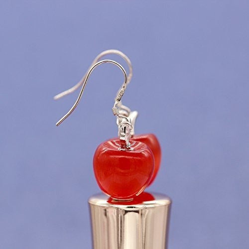 zarcillos De Piedra Roja Para mujer