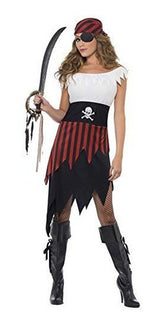 Disfraz, Disfraz Y Tocado De Pirata Para Mujer