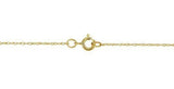 Collar Kooljewelry Solid 14k Con Cadena De Cuerda Fina De