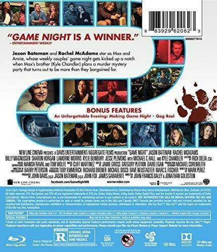 Noche De Juegos (bd) [blu-ray]