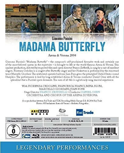 Puccini: Madame Butterfly [blu-ray]