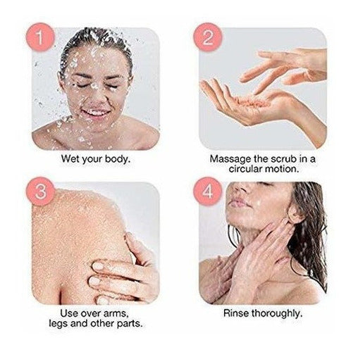 Exfoliante Corporal De Lavanda, Orgánico suave