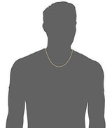 Collar Kooljewelry De Cadena De Cuerda Para Hombre O Mujer