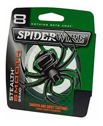 Spiderwire Scsm50g Cebo De Pesca Sigiloso Liso, Verde Musgo