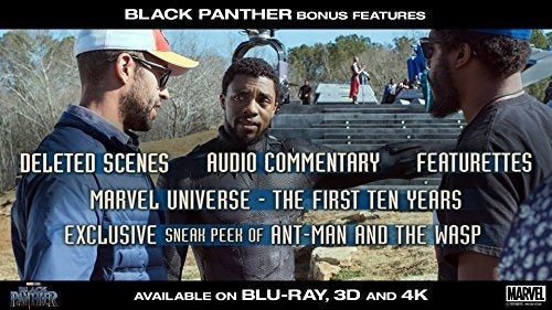Black Panther [3d Blu-ray] [2018] [region Free]