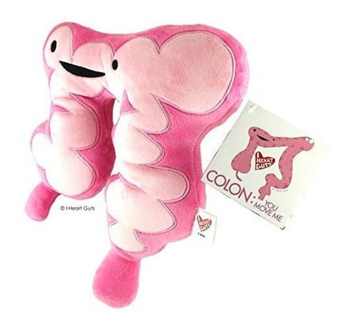 Peluche con texto en inglés