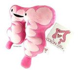 Peluche con texto en inglés